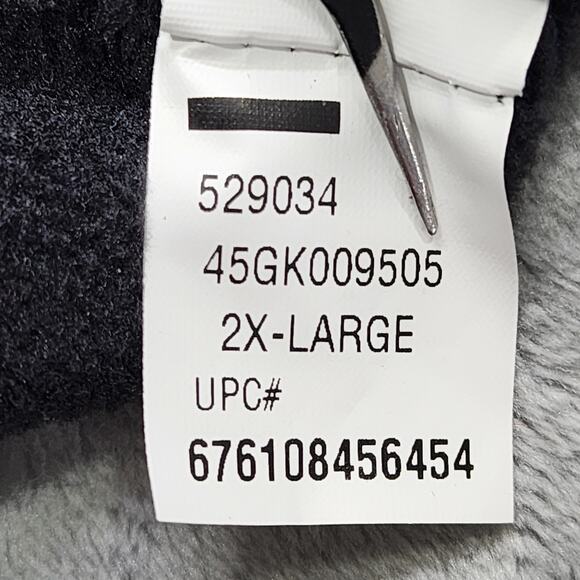 IZOD Sweatshirt Mens XXL Blue Burgundy Advantage Performance Crew Neck Pullover - Picture 7 of 11